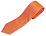 Krawatte - Schlips - orange - Streifen
